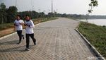 Melihat Progres Pembangunan Waduk Marunda