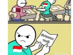 Meme Kocak Pol Buanggaa Kemenangan Uzbekistan