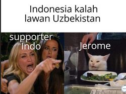 Meme Kocak Pol Buanggaa Kemenangan Uzbekistan