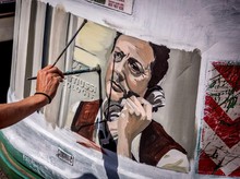 Menikmati Adegan Film Lewat Karya Lukis Seniman Italia