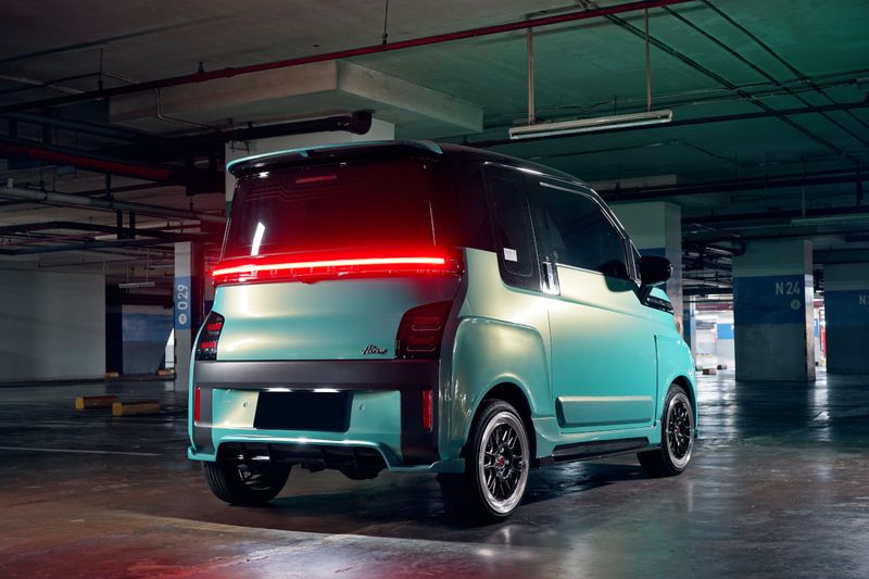 Modifikasi Wuling Air EV Tomy Airbrush
