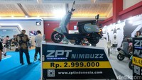 Kendati murah, spesifikasi ZPT Nimbuzz cukup mumpuni untuk digunakan sebagai kendaraan harian. Motor ini memiliki motor power 1.000 watt, kecepatan maksimalnya yakni mencapai 60 km/jam. Adapun beratnya adalah 89 kg dengan lingkar profil ban 90/90 R10.