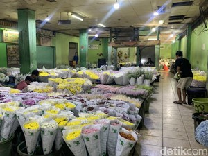 Pasar Bunga Rawa Belong Tempat Belanja Bunga dan Konten Sekaligus