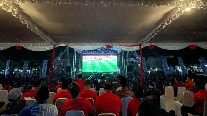 Pemkab Klaten gelar nobar timnas Indonesia