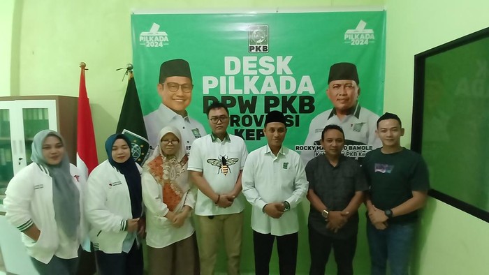 PKB Kepri membuka penjaringan calon gubernur dan wakil gubernur Kepri. (Alamudin Hamapu/detikSumut)