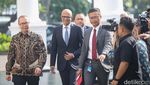 Potret CEO Microsoft Tiba di Istana Negara, Siap Temui Jokowi