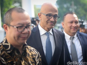 Presiden Jokowi Bertemu CEO Microsoft di Istana Pagi Ini