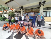 Polres Tabanan Tangkap 6 Pengedar Narkoba, 1 Residivis