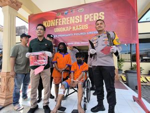 Pengakuan Residivis yang Ajak Istrinya Maling Speedometer Mobil di Gresik