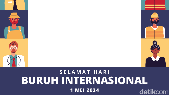 Twibbon Hari Buruh Internasional 2024