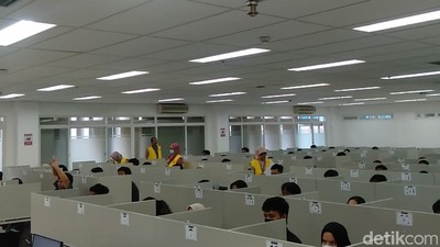 Hari Pertama UTBK SNBT 2024 di UI Depok, Begini Suasananya