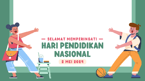 50+ ucapan selamat Hari Pendidikan Nasional atau Hardiknas 2024. (detik.com)