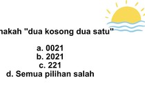 Cuaca Terik Bikin Susah Mikir? Tebak-tebakan Ini Mungkin Bisa Bikin Adem