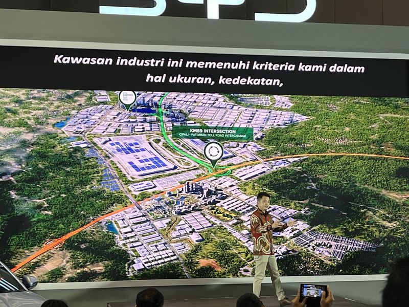 BYD bangun pabrik di Subang, Jawa Barat