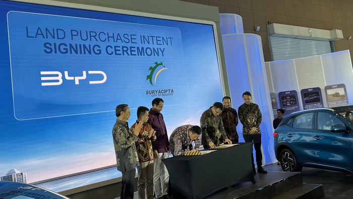 BYD bangun pabrik di Subang, Jawa Barat