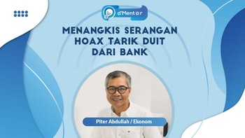 Menangkis Serangan Hoaks Tarik Duit dari Bank