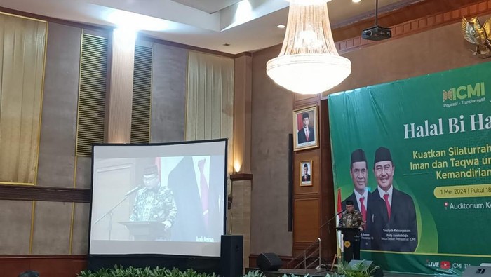 Halalbihalal ICMI di Kementan (Mulia/detikcom)