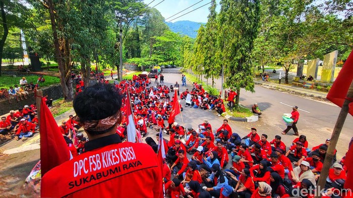 Hari Buruh, KSBI Sukabumi Sentil Soal Pungli dan Silent Centre