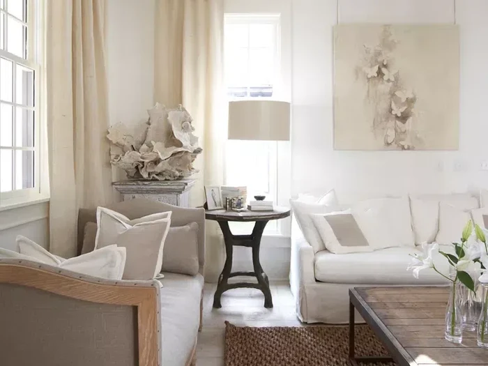 Inspirasi desain interior Coastal.