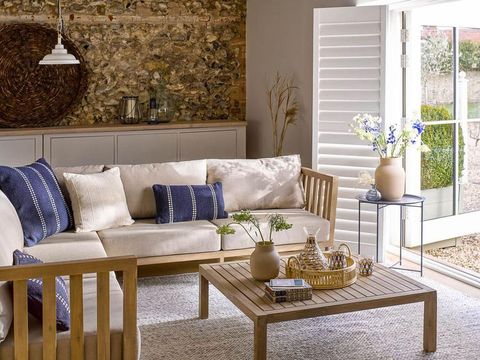 Inspirasi desain interior Coastal.