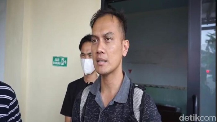 Kanit Idik Satresnarkoba Polres Lahat Ipda Triputra saat ditemui di RS Bhayangkara, Rabu (1/5/2024).