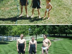 Kompak Banget! Potret Keluarga Mengulang Momen Masa silam