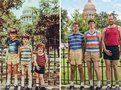 Kompak Banget! Potret Keluarga Mengulang Momen Masa silam