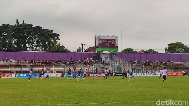 Laga PSGC Ciamis vs Persim Maros.