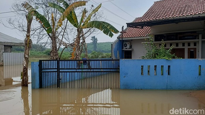 Lima bulan sudah banjir melanda wilayah Bulak Barat, Cipayung, Depok (Rachel/detikcom)