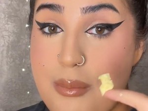 Viral Makeup Hacks Menjijikkan, Mentega Buat Kue Malah Jadi Primer