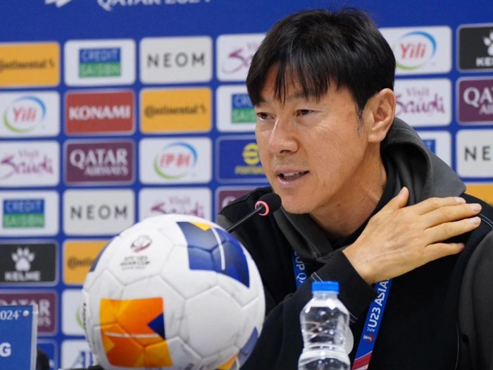 Pelatih Timnas Indonesia U-23 Shin Tae-yong meminta dukungan seluruh masyarakat Indonesia jelang laga melawan Irak di Piala Asia U-23 2024.