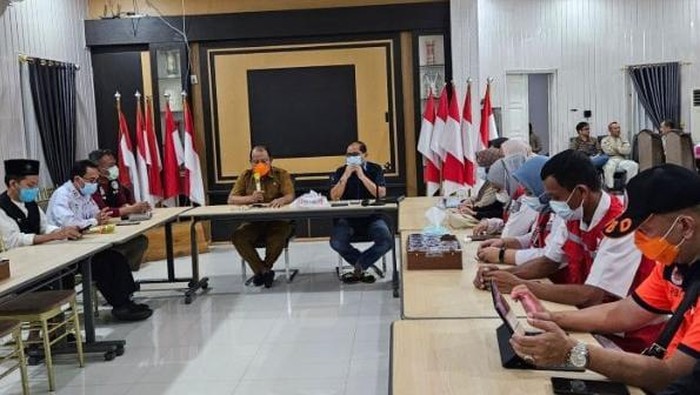 Pemprov Gorontalo mengimbau masyarakat menggunakan masker usai Gunung Ruang di Kabupaten Sitaro, Sulawesi Utara (Sulut) kembali erupsi.