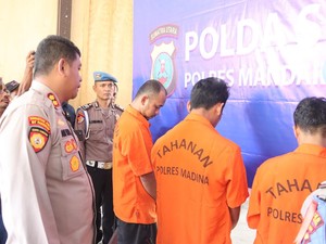 Maling yang Curi 14 Sepeda Motor di Madina Diringkus