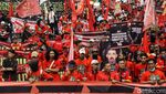 Potret Buruh Penuhi Bundaran HI pada May Day 2024