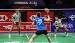 Ganda Putri Lanny-Siti Fadia Tumbang, Skor Imbang 1-1