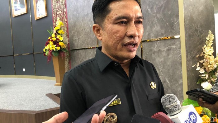 Wakil Wali Kota Padang Ekos Albar (M Afdal Afrianto/detikSumut)