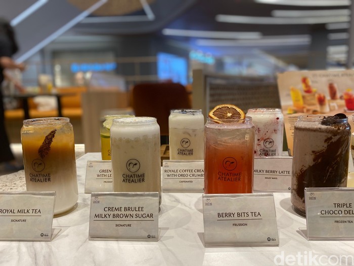 Chatime Atealier Chatime Atealier terbesar di Living World Kota Wisata Cibubur