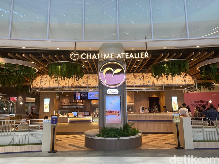 Chatime Atealier Chatime Atealier terbesar di Living World Kota Wisata Cibubur