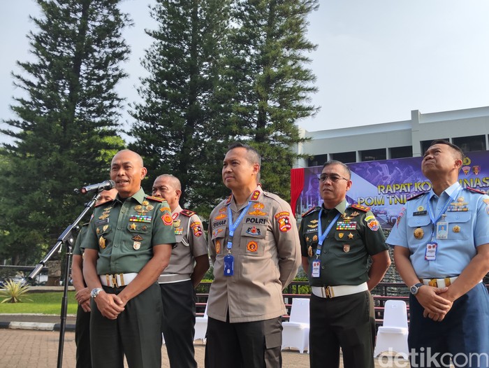 Danpuspom TNI, Mayjen TNI Yusri Nuryanto (Kurniawan Fadilah/detikcom)
