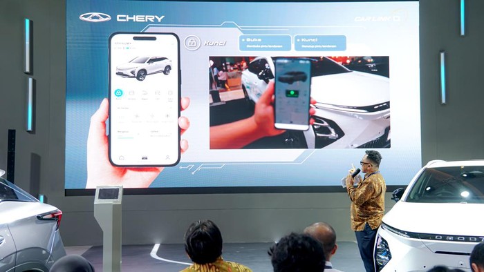 Fitur Car Link O di Chery Omoda E5