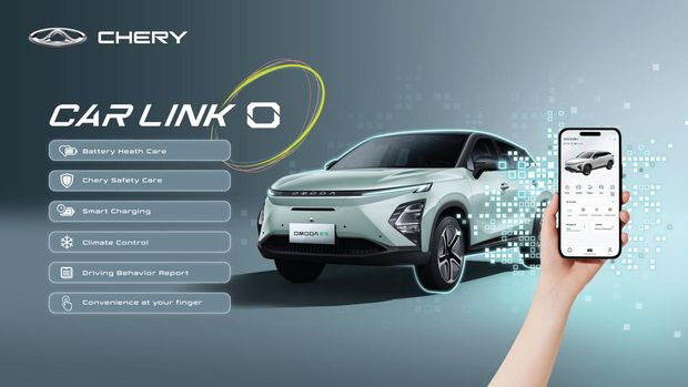 Fitur Car Link O di Chery Omoda E5