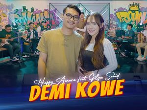 Lirik Lagu Demi Kowe Happy Asmara feat Gilga Sahid Trending YouTube!