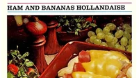 Paduan pisang dengan lapisan daging ham dan keju membuat menu yang satu ini sempat viral di Amerika beberapa puluh tahun lalu. Foto: Pool/Site Culinary