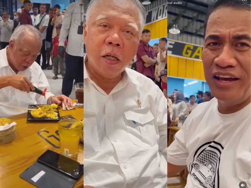 Jokowi makan di Gacoan