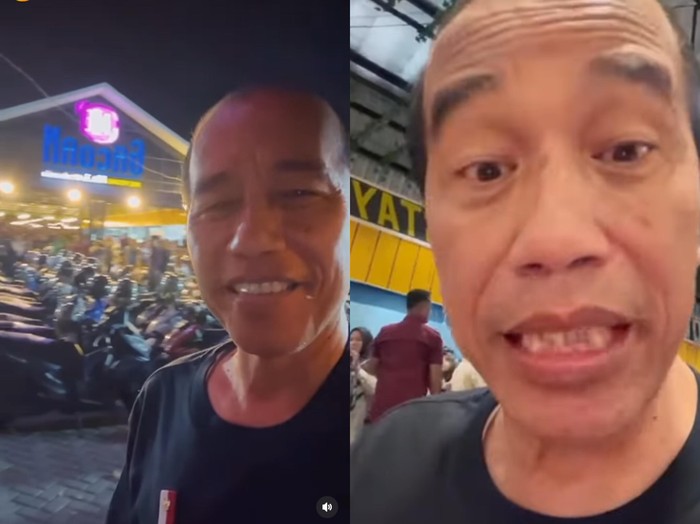 Jokowi makan di Gacoan