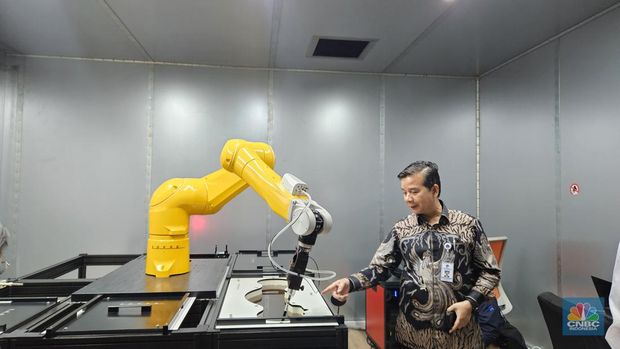 Kementerian Komunikasi dan Informatika (Kominfo) punya laboratorium raksasa yang salah satu fungsinya untuk melakukan pengujian radiasi pada smartphone. (CNBC Indonesia/ Intan Rakhmayanti Dewi)