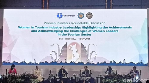 Konferensi UN Tourism di Nusa Dua, Bali.