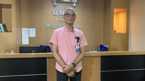 Koordinator Akademik dan Statistik Universitas Udayana Agoes Hadi Birawan, di Universitas Udayana, Kamis (2/5/2024).