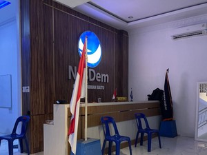 KPK Sita Kantor NasDem Labuhanbatu, Ini Kata Plt Ketua DPD Bakhtiar