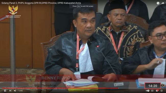 Kuasa hukum Caleg Abubakar Abdullah di MK